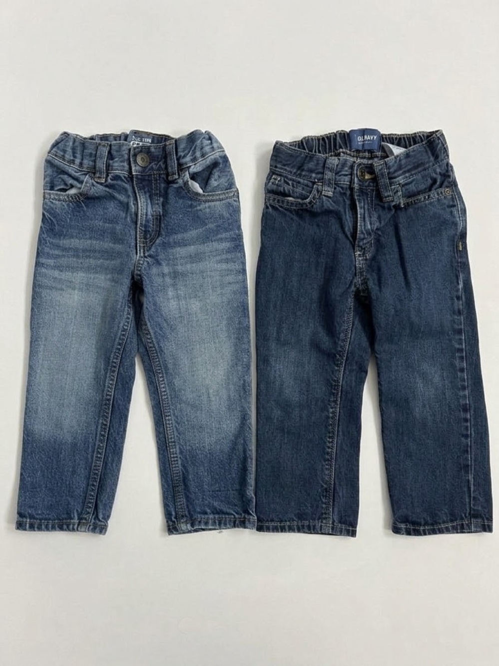 OshKosh Old Navy Toddler Boys Denim Jeans Bundle Lot of 2 Size 2T